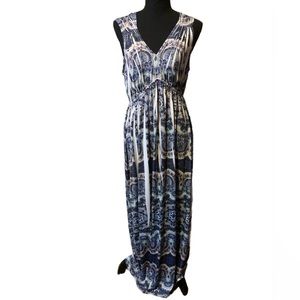 EUC Christopher & Banks Medium Sleeveless Maxi Dress